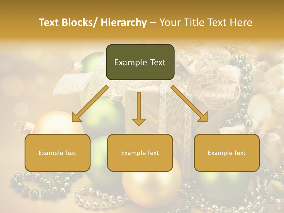 Magic Year Yellow PowerPoint Template