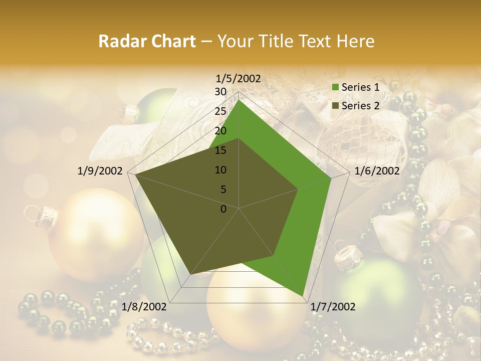 Magic Year Yellow PowerPoint Template
