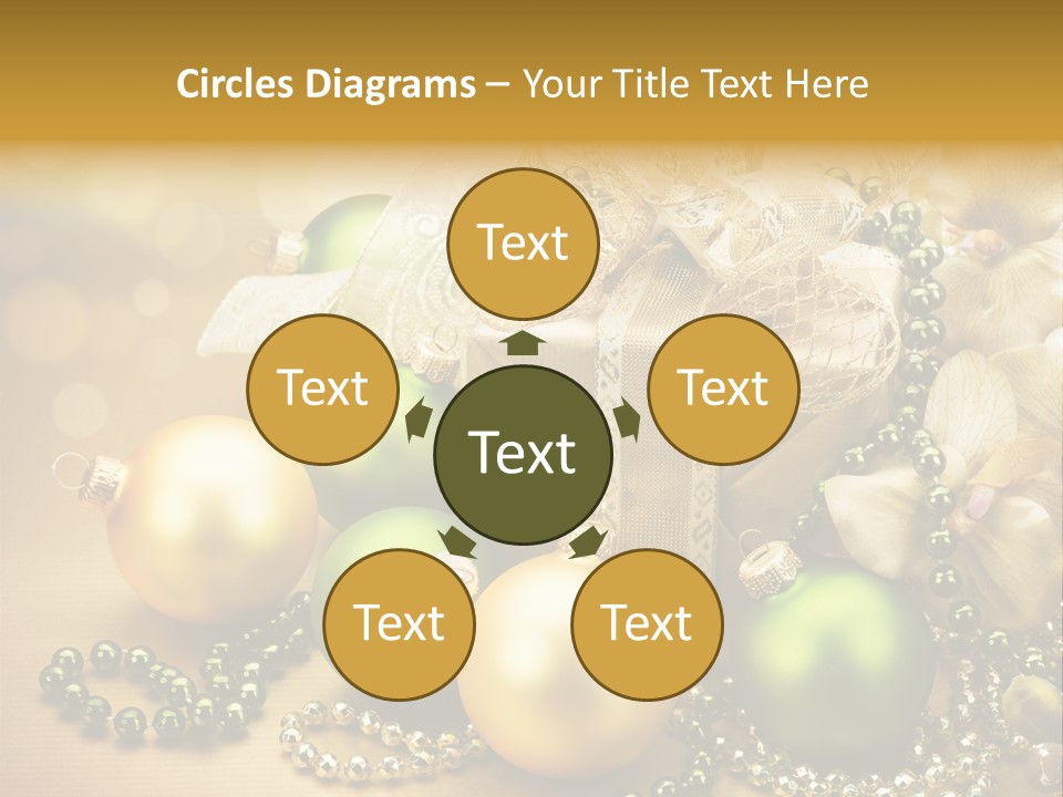 Magic Year Yellow PowerPoint Template