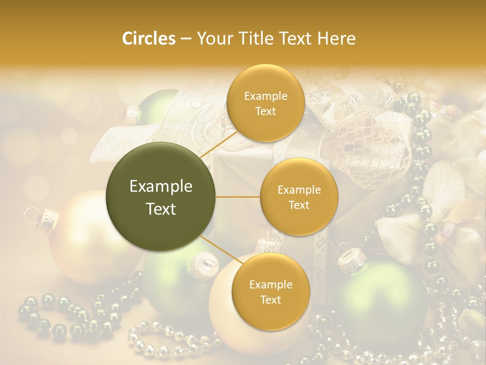 Magic Year Yellow PowerPoint Template