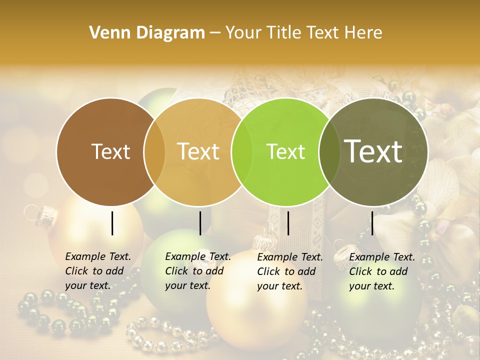 Magic Year Yellow PowerPoint Template