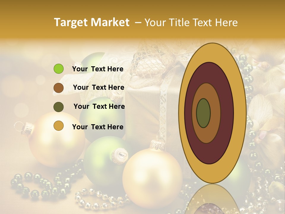 Magic Year Yellow PowerPoint Template