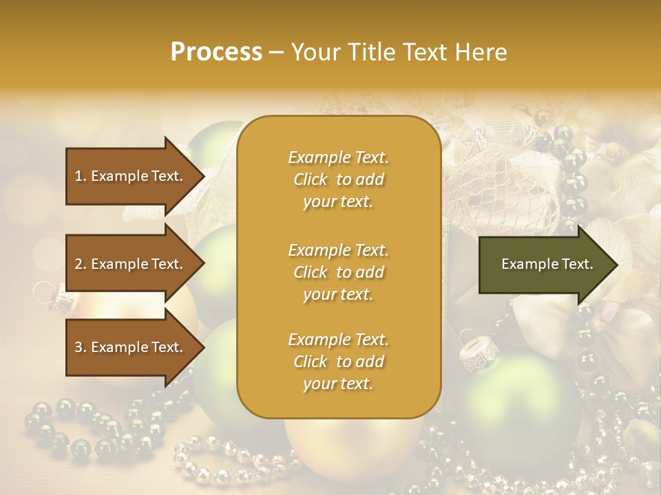 Magic Year Yellow PowerPoint Template