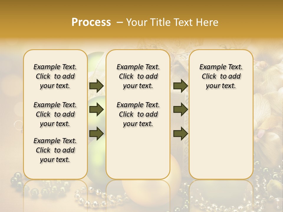 Magic Year Yellow PowerPoint Template