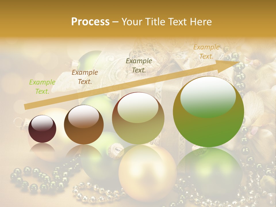 Magic Year Yellow PowerPoint Template