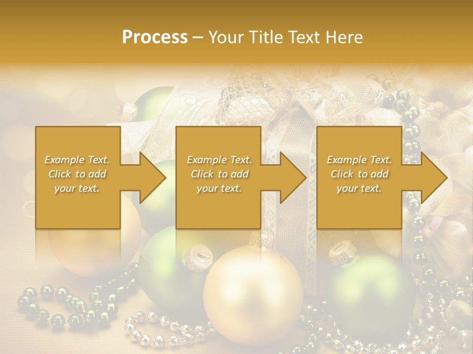 Magic Year Yellow PowerPoint Template