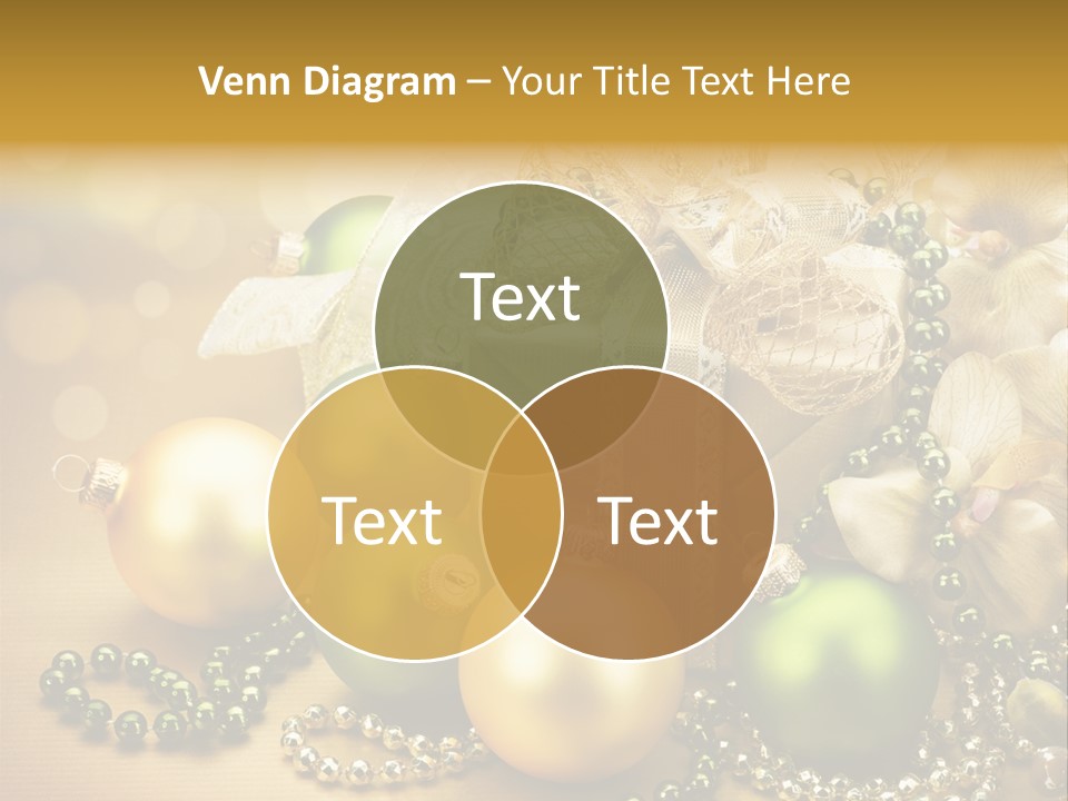 Magic Year Yellow PowerPoint Template