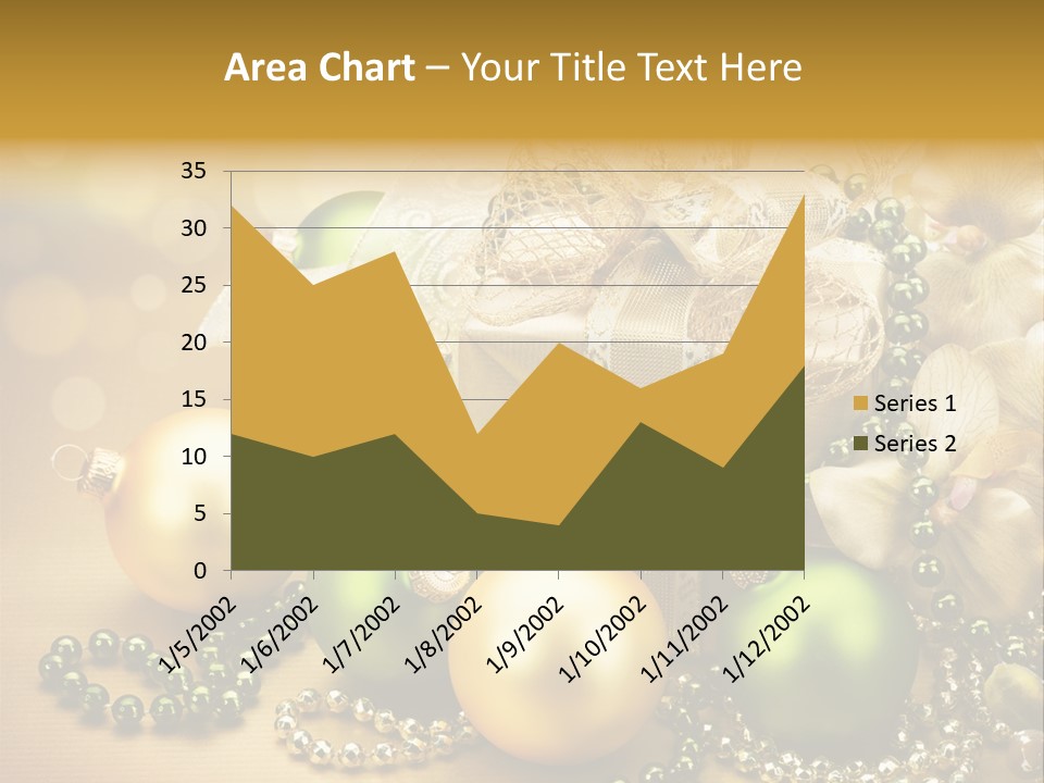 Magic Year Yellow PowerPoint Template
