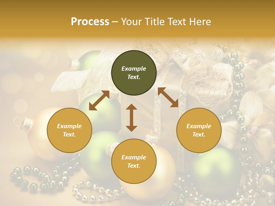 Magic Year Yellow PowerPoint Template