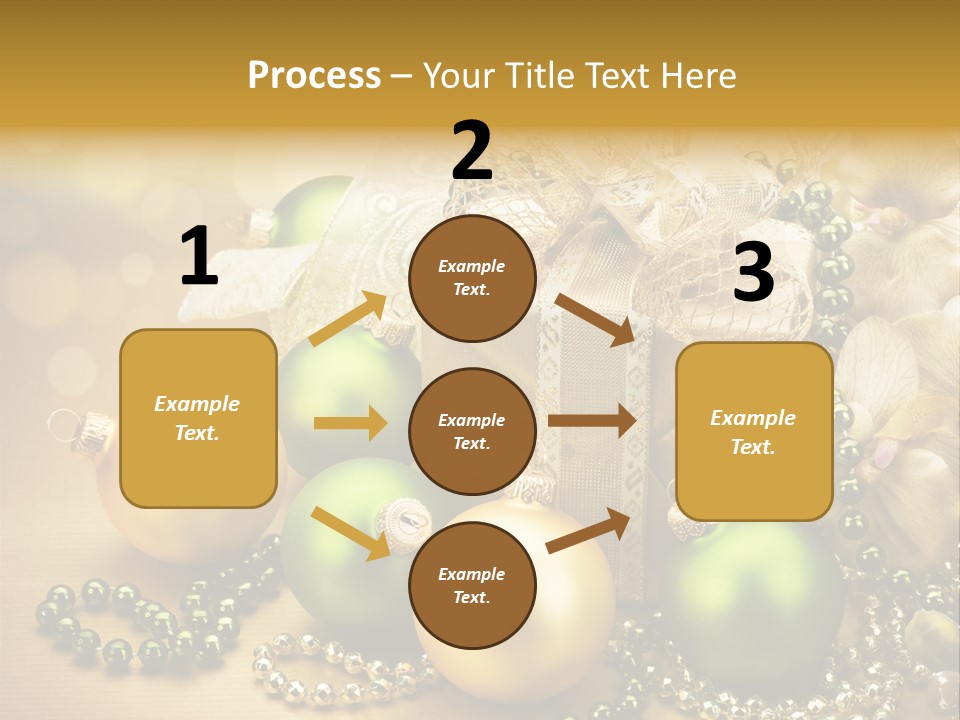 Magic Year Yellow PowerPoint Template