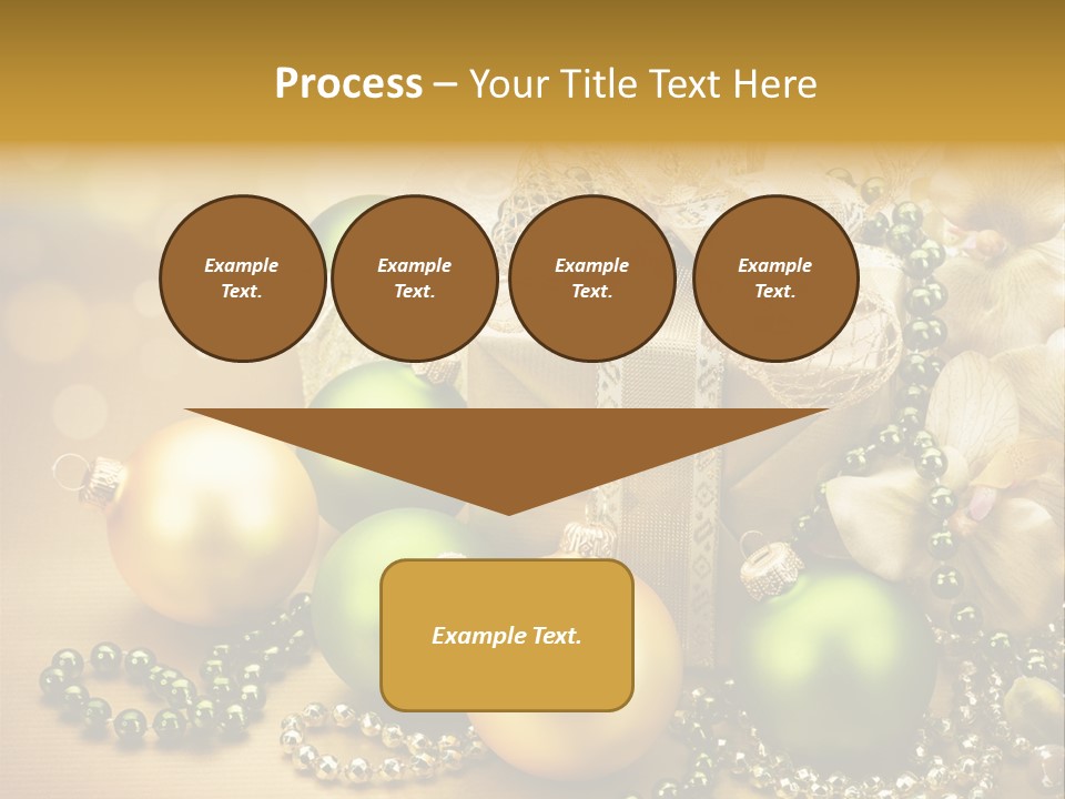 Magic Year Yellow PowerPoint Template