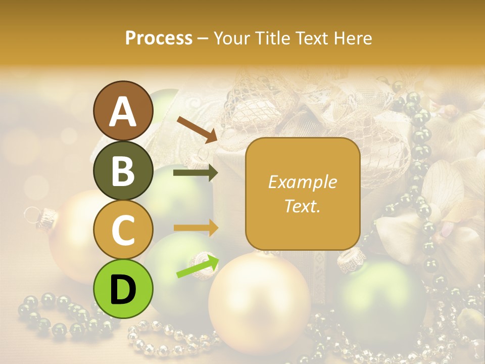 Magic Year Yellow PowerPoint Template