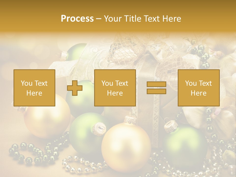 Magic Year Yellow PowerPoint Template