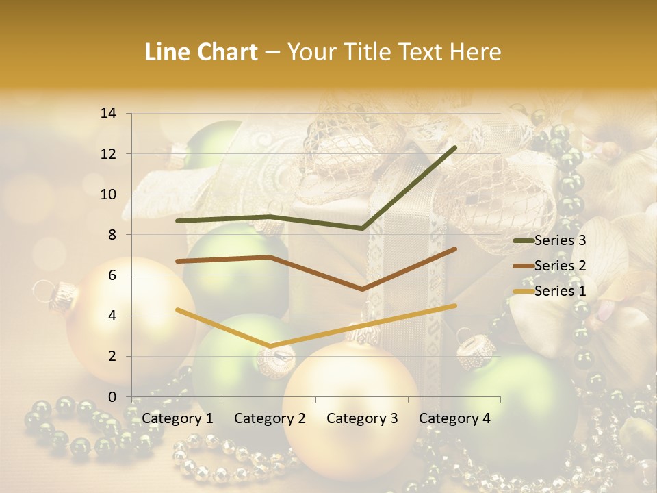 Magic Year Yellow PowerPoint Template