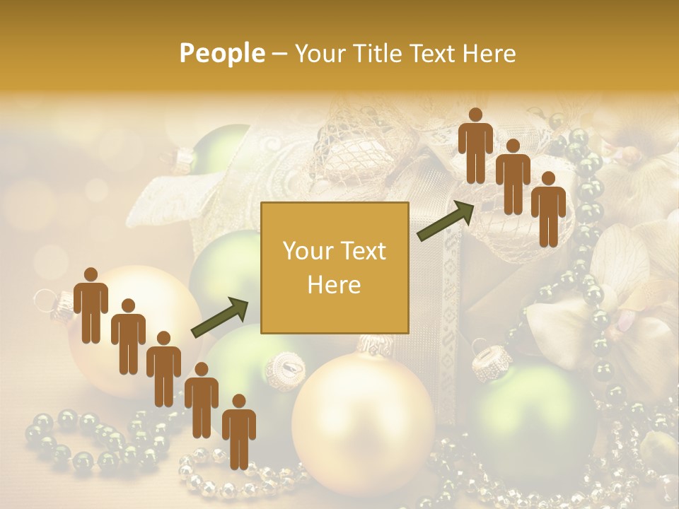 Magic Year Yellow PowerPoint Template