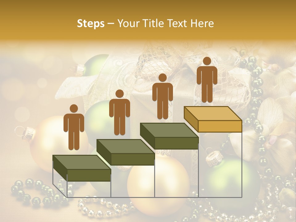 Magic Year Yellow PowerPoint Template