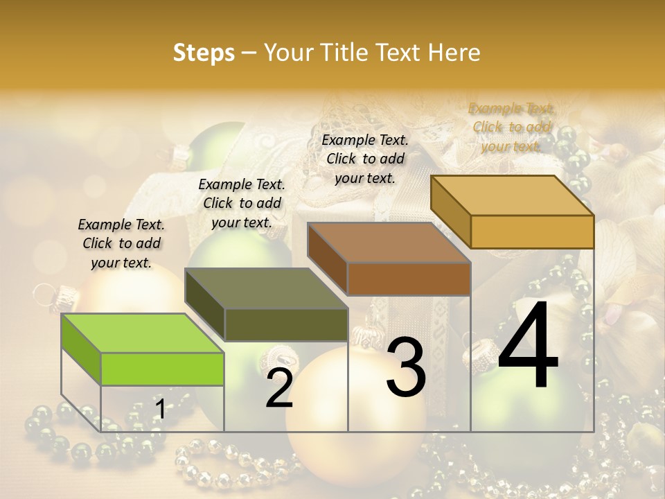 Magic Year Yellow PowerPoint Template