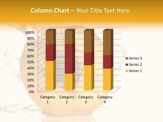 White Orange Colors PowerPoint Template