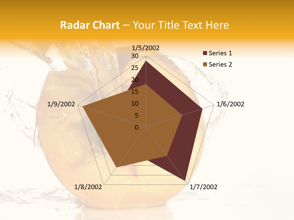White Orange Colors PowerPoint Template