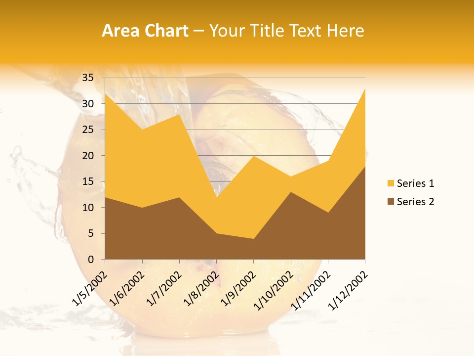 White Orange Colors PowerPoint Template