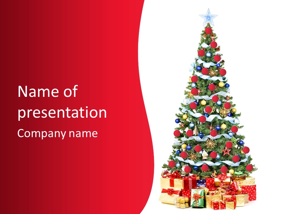 Isolated Isolate Gift PowerPoint Template