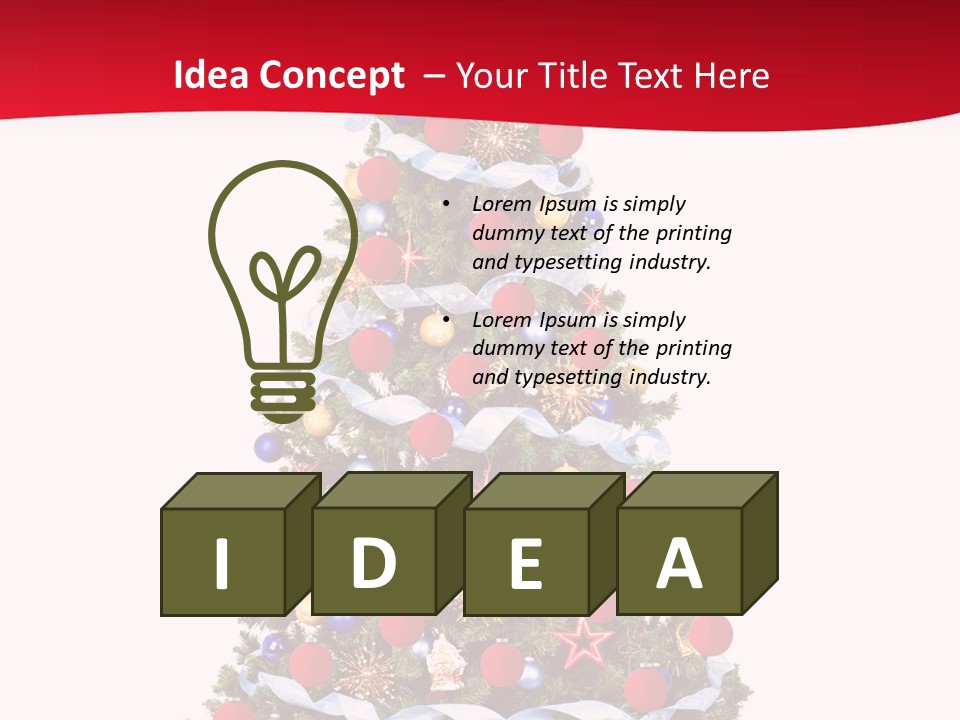 Isolated Isolate Gift PowerPoint Template