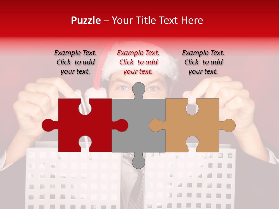 Attractive Men Person PowerPoint Template