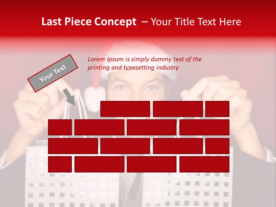 Attractive Men Person PowerPoint Template