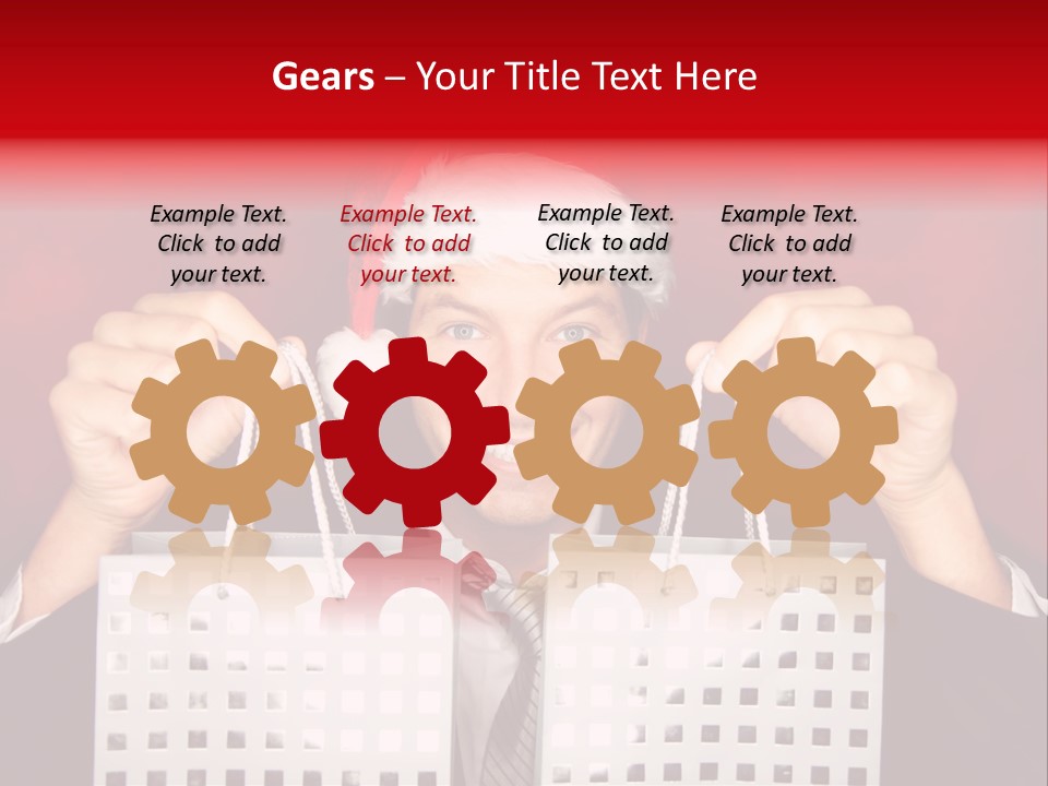 Attractive Men Person PowerPoint Template