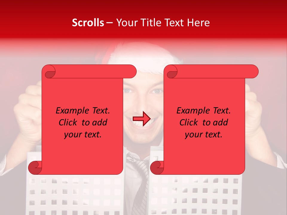 Attractive Men Person PowerPoint Template