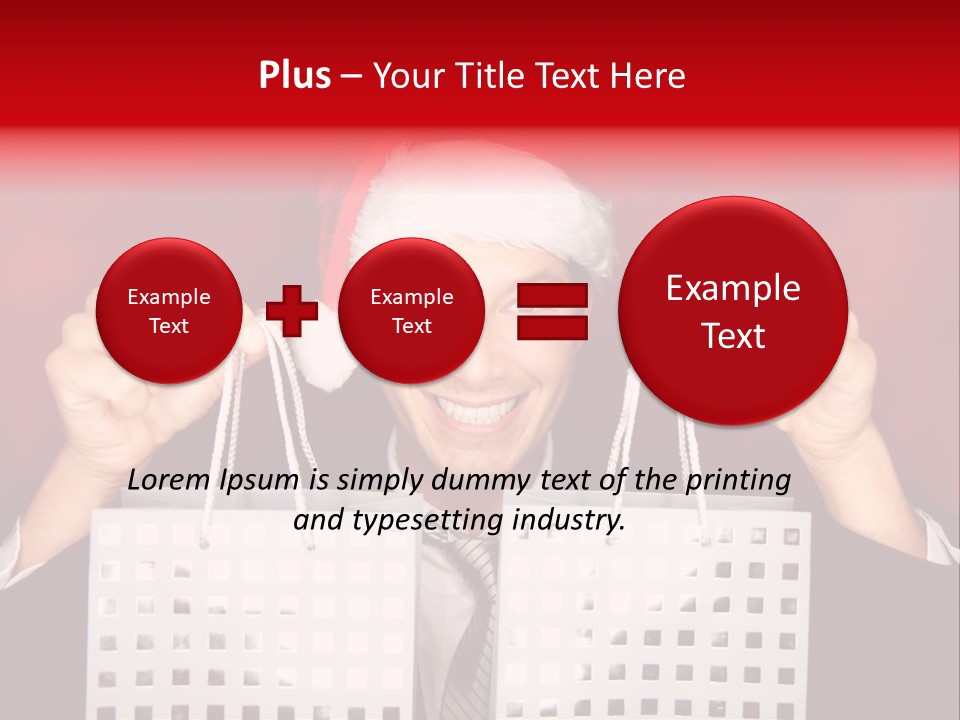 Attractive Men Person PowerPoint Template
