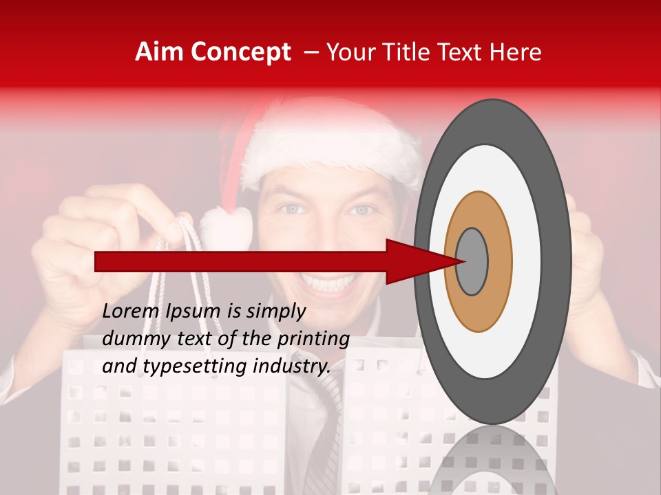 Attractive Men Person PowerPoint Template