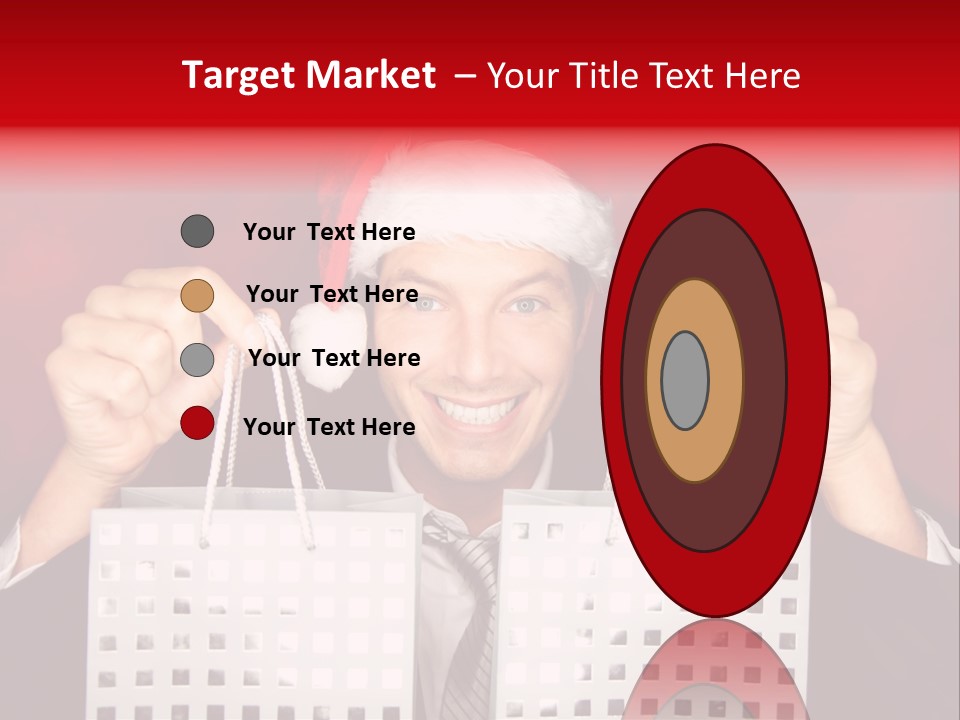 Attractive Men Person PowerPoint Template