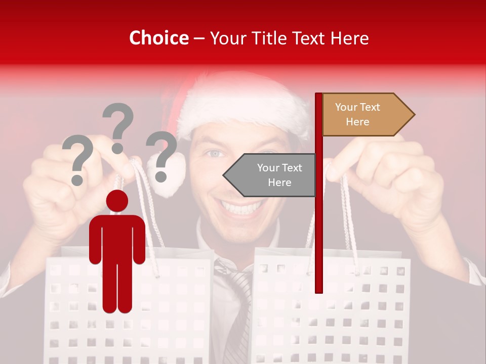 Attractive Men Person PowerPoint Template