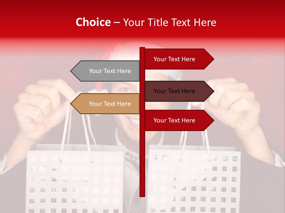 Attractive Men Person PowerPoint Template