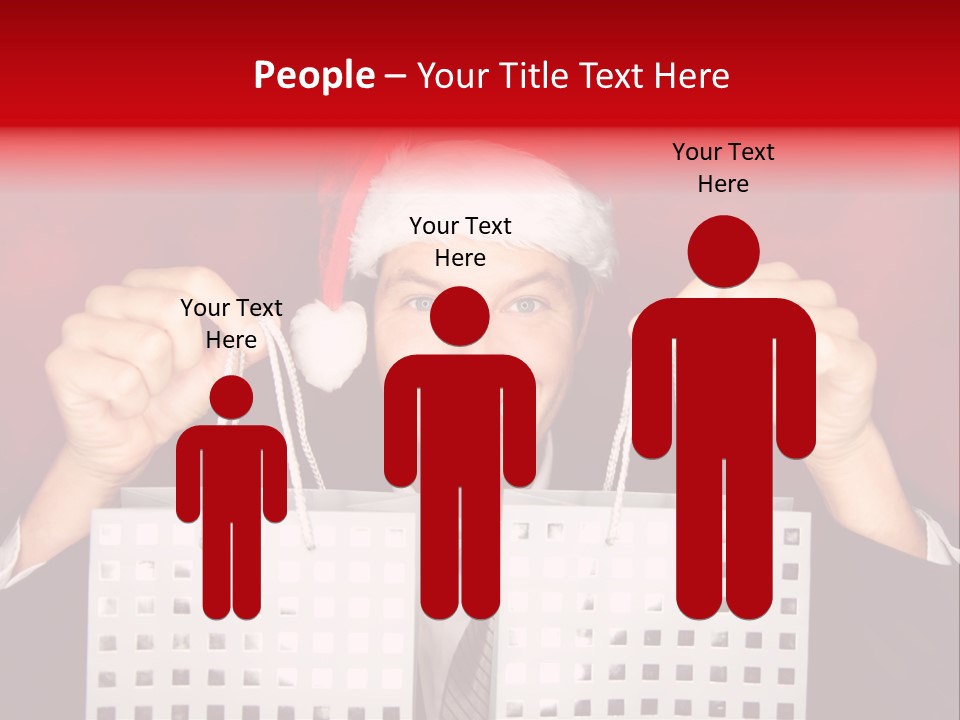 Attractive Men Person PowerPoint Template