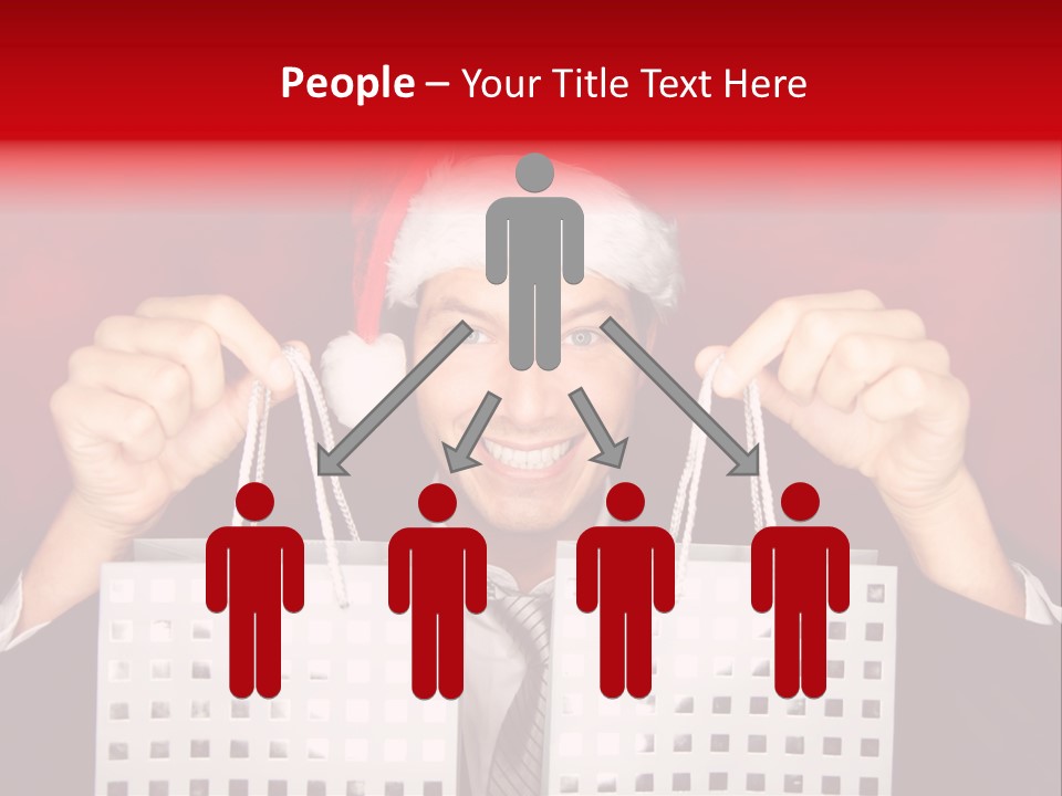 Attractive Men Person PowerPoint Template