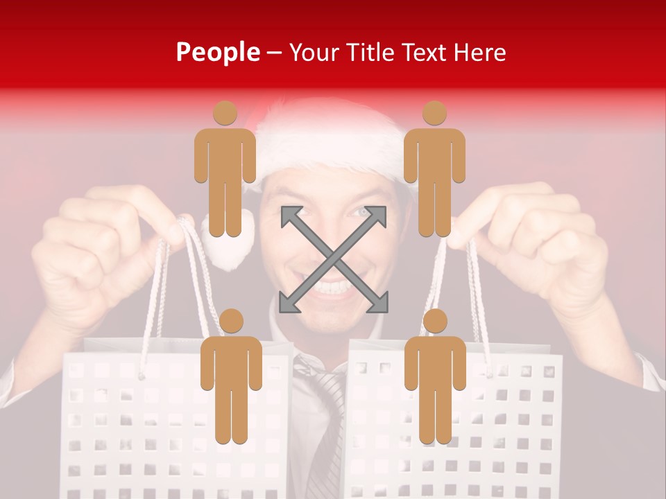 Attractive Men Person PowerPoint Template