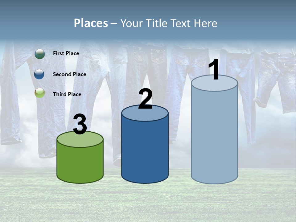 String Line Field PowerPoint Template