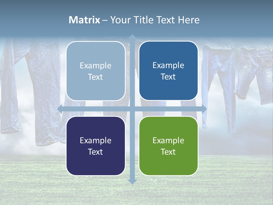 String Line Field PowerPoint Template
