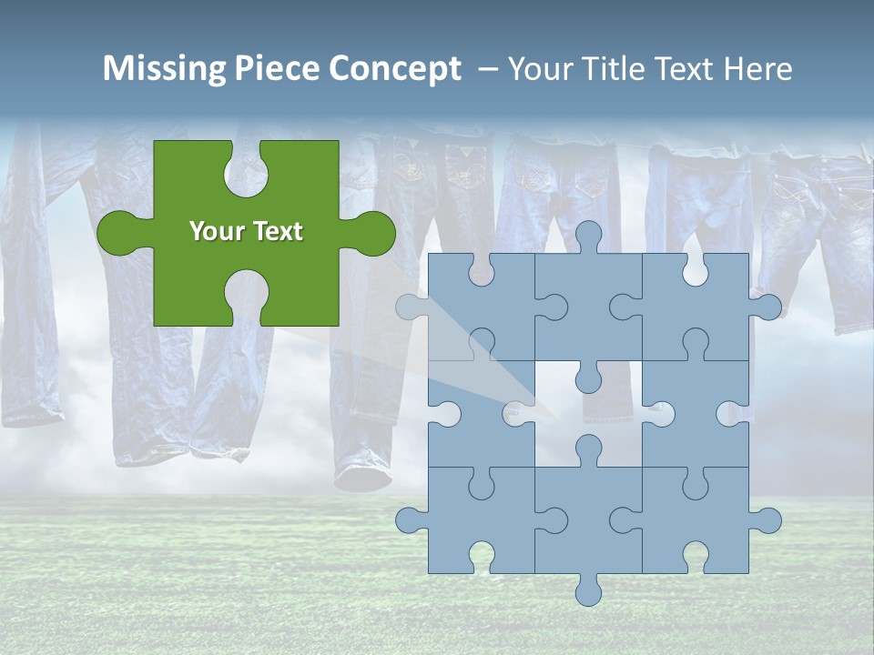 String Line Field PowerPoint Template