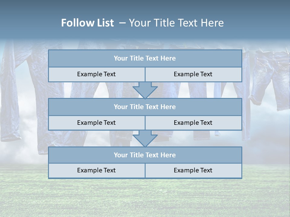 String Line Field PowerPoint Template