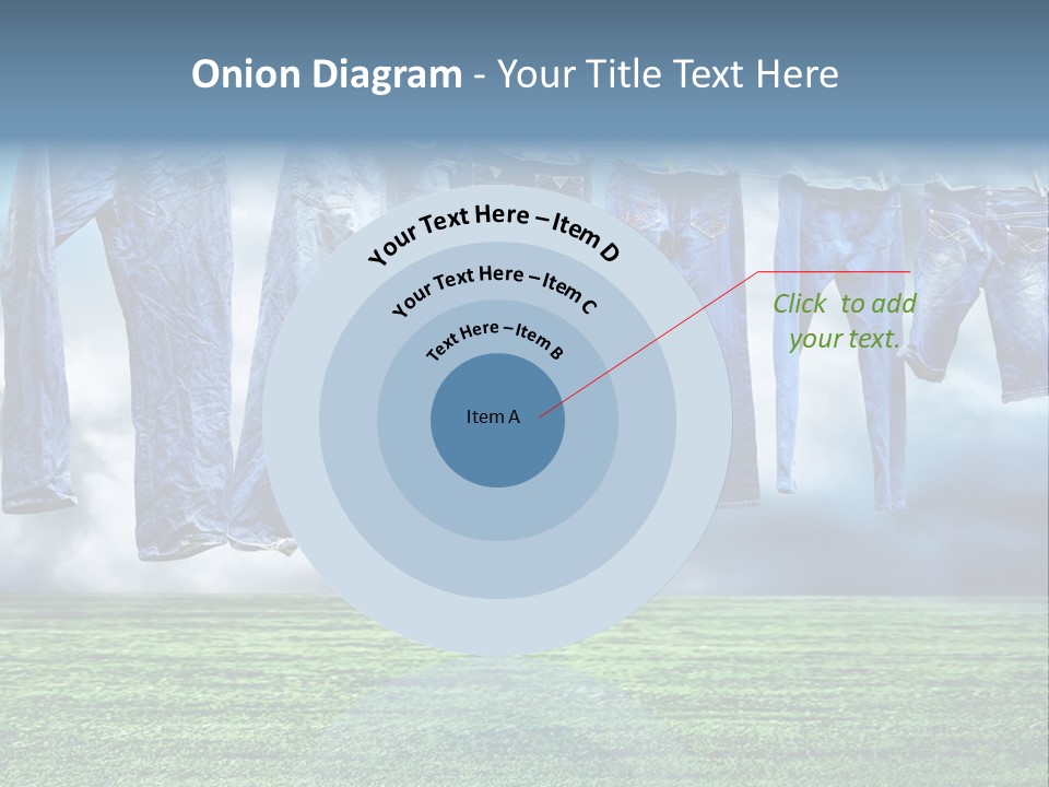 String Line Field PowerPoint Template