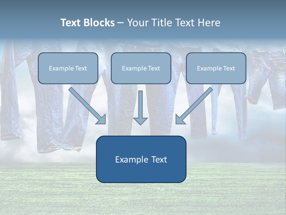 String Line Field PowerPoint Template
