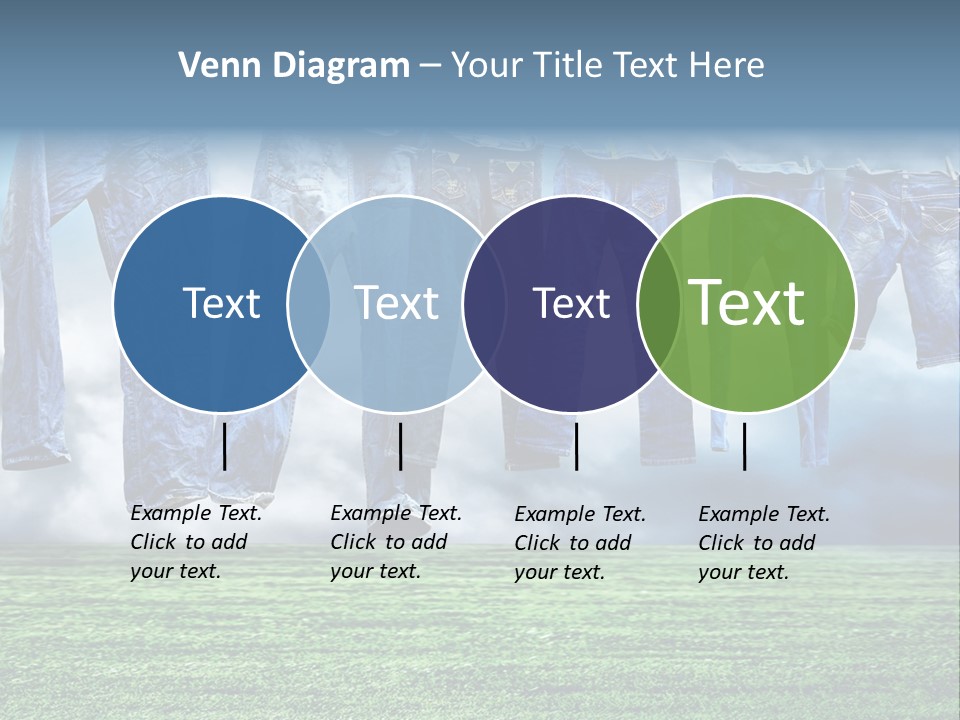 String Line Field PowerPoint Template