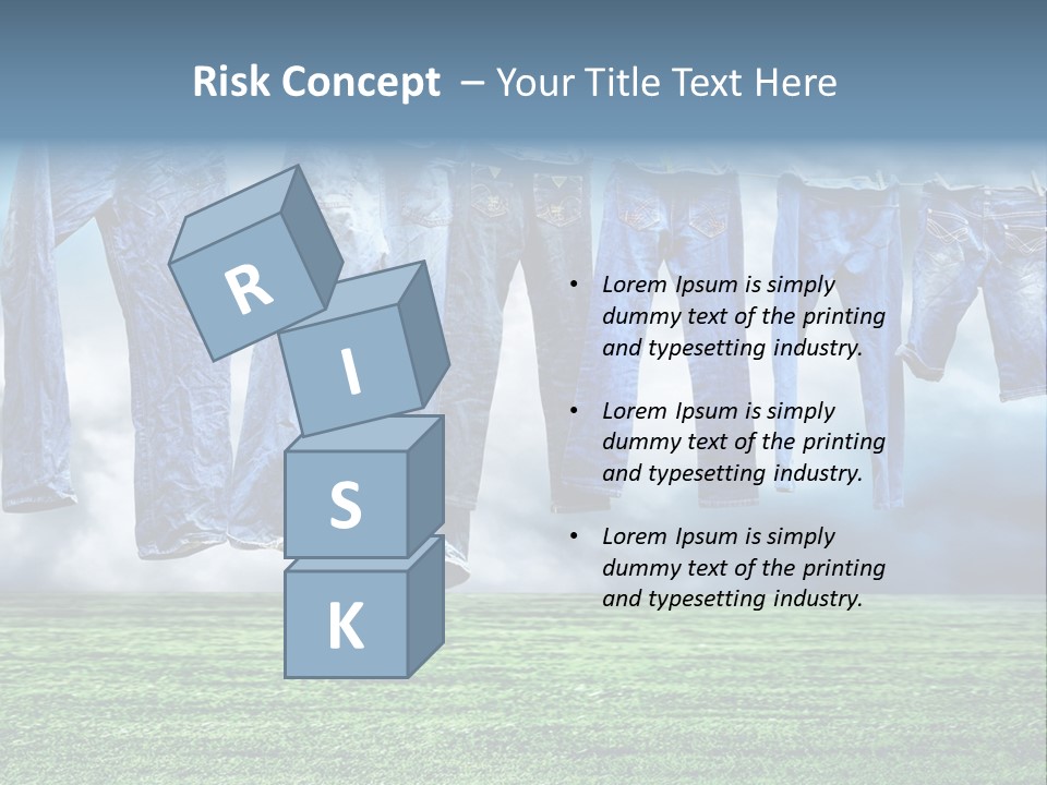 String Line Field PowerPoint Template