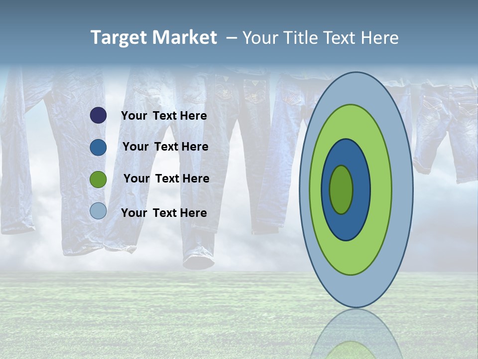 String Line Field PowerPoint Template