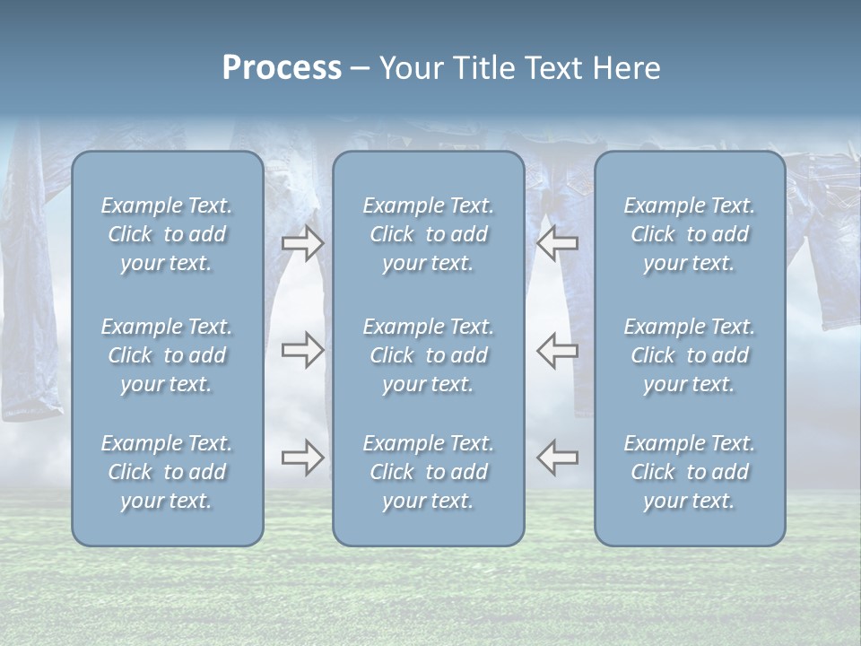 String Line Field PowerPoint Template