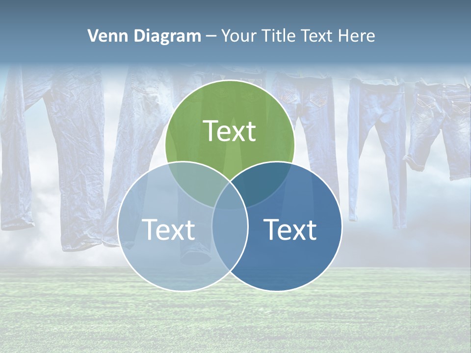 String Line Field PowerPoint Template