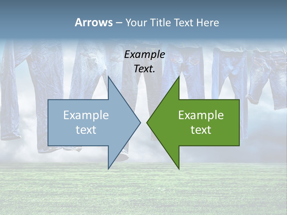 String Line Field PowerPoint Template